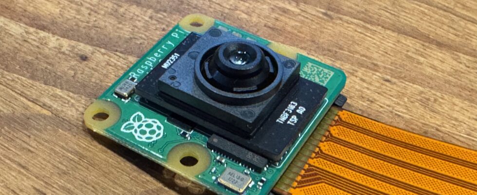 Raspberry Pi bringt Kameramodul fuer visionbasierte KI Anwendungen auf den Markt