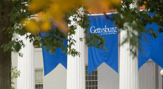 Rassistische Diskriminierung Student am Gettysburg College mit rassistischer Beleidigung beschmiert