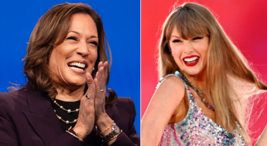 Taylor Swifts Unterstuetzung fuer Kamala Harris fuehrt dazu dass ueber