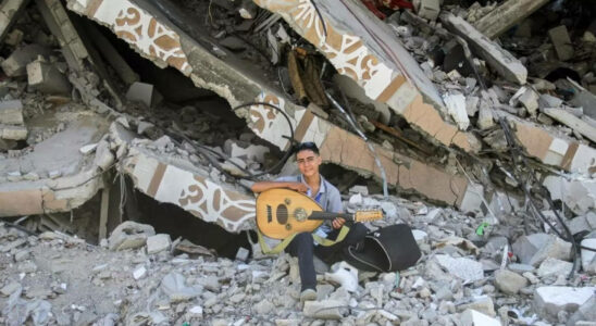 Teenager Musiker aus Gaza fand mitten im Krieg neues Leben indem