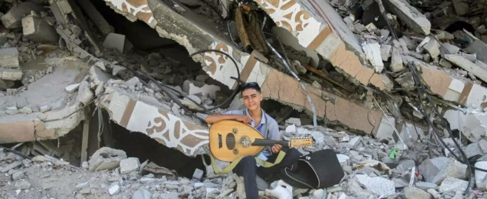 Teenager Musiker aus Gaza fand mitten im Krieg neues Leben indem