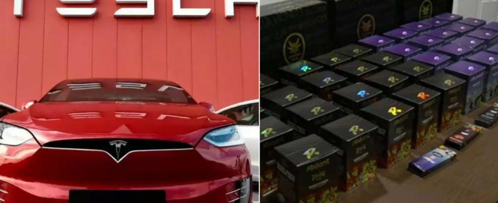 Tesla Fahrer festgenommen nachdem er schlafend bei Autopilot mit illegalen Drogen