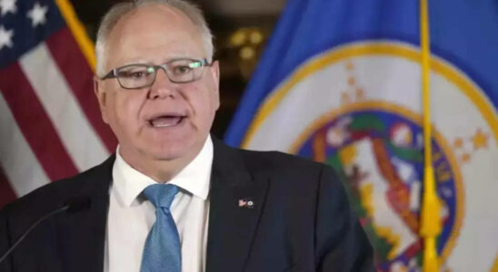 Tim Walz nutzt die Unterstuetzung von Taylor Swift um gegen