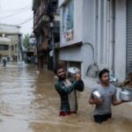 Ueberschwemmungen in Nepal Die Zahl der Monsunueberschwemmungen in Nepal erreicht