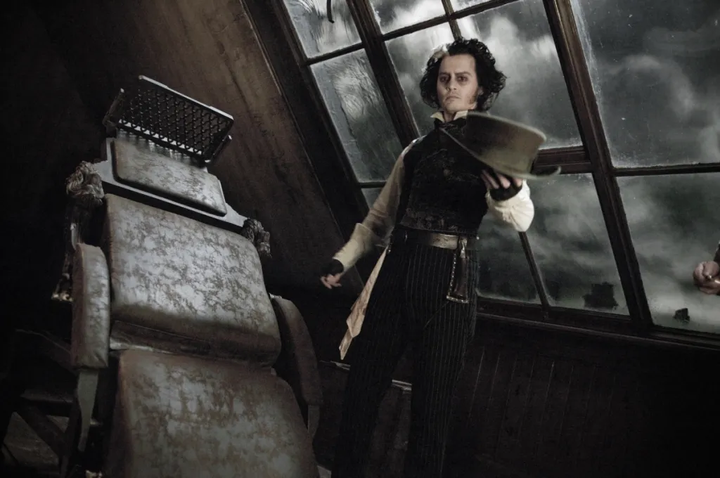 Johnny Depp als Sweeney Todd