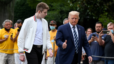 Barron Trump Trump verraet dass Barron Bussin‘ mit der Boys Show