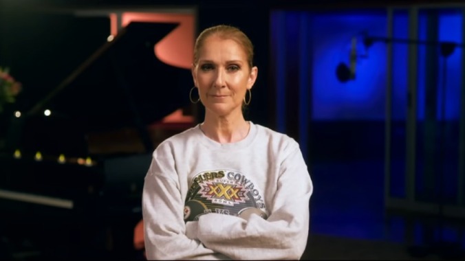 Celine Dion was machst du hier Sunday Night Football