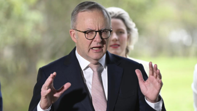 Der australische Premierminister Anthony Albanese kauft inmitten der Immobilienkrise ein