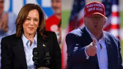 Donald Trump Kamala Harris News Trump fordert Harris auf den