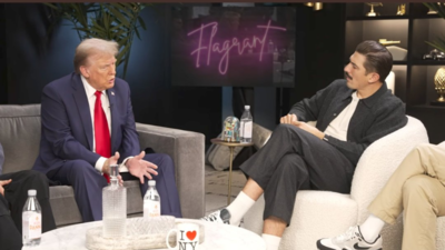 Donald Trump News Trumps Flagrant Podcast Auftritt erreicht 15 Millionen Aufrufe und