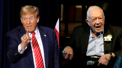 Donald Trump Trump verspottet Jimmy Carter an seinem 100 Geburtstag