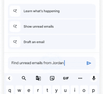 Gmail Benutzer auf iOS koennen Gemini jetzt Fragen zu ihren E Mails