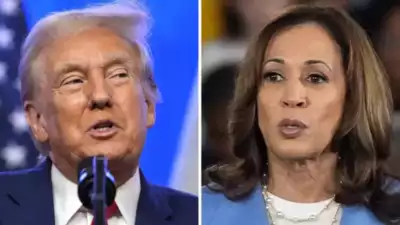 Harris wird 60 redet aber lieber ueber Trumps Alter