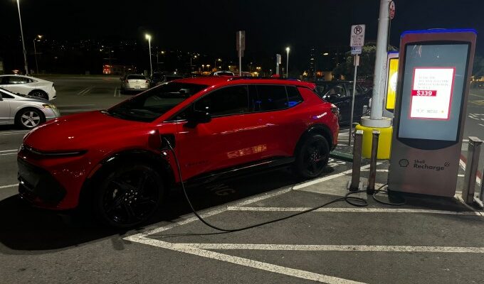 Ich habe gerade meine erste Woche ueberhaupt mit einem Elektrofahrzeug