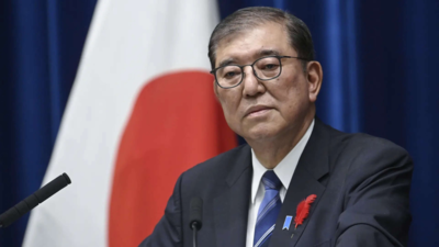 Japans Premierminister Der japanische Premierminister macht das „Argwohn und Misstrauen