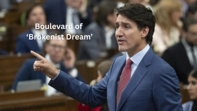 Justin Trudeau Boulevard der „kaputten Traeume Justin Trudeaus Stelldichein mit