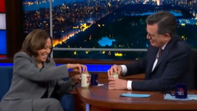 Kamala Harri Stephen Colbert „Der wahre Grund warum Kamala Harris