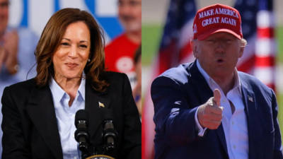 Kamala Harris vs Donald Trump Laut NBC Umfrage liegen Trump und