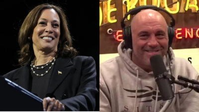 Kamala Harris will mit dem Podcast von Joe Rogan junge