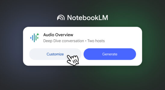 Mit NotebookLM von Google koennen Sie jetzt KI generierte Audiogespraeche leiten