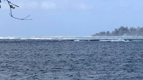 Oelaustritt bei Schiffswrack der neuseelaendischen Marine „hoechstwahrscheinlich – World