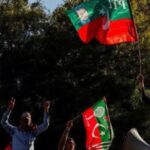 Pakistan Imran Khans Partei protestiert am 15 Oktober im D Chowk