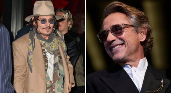 Robert Downey Jr besuchte Johnny Depps Kunstausstellung