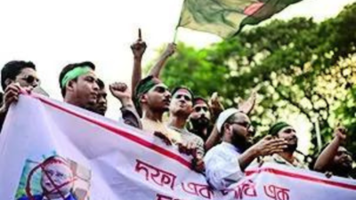 Scheich Hasina Dhaka bricht ueber Forderung nach Ruecktritt des Praesidenten