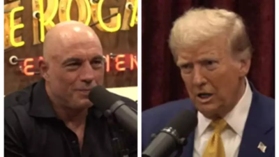 Trumps Interview mit Joe Rogan zerstoert YouTube und wird in