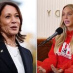 US Praesidentschaftswahlen Kamala Harris tritt im Podcast „Call Her Daddy auf