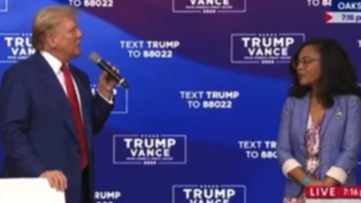 Virales Video von Donald Trump Ansehen Donald Trump vergisst den