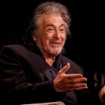 Wir sind nicht sicher ob Al Pacino versteht wie beruehmt