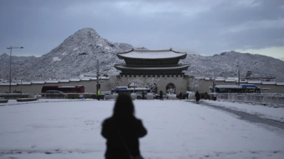 1 Toter mehrere Verletzte als Suedkorea vom schlimmsten Schneesturm im