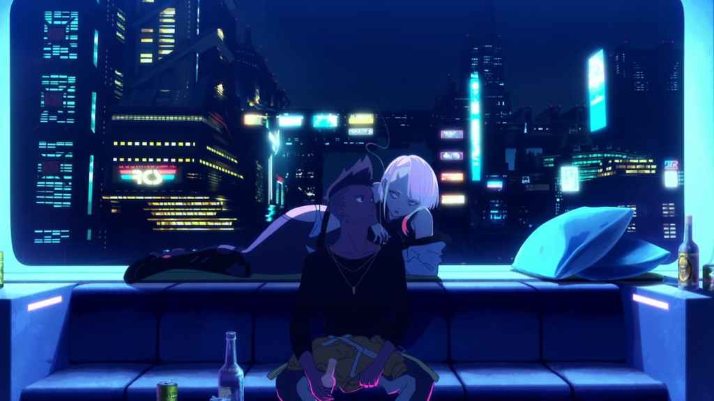 Ein Screencap aus dem Netflix-Anime Cyberpunk Edgerunners