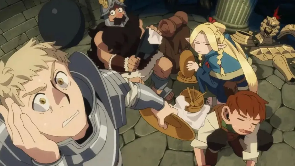 Veröffentlichungsplan für Delicious in Dungeon-Episoden