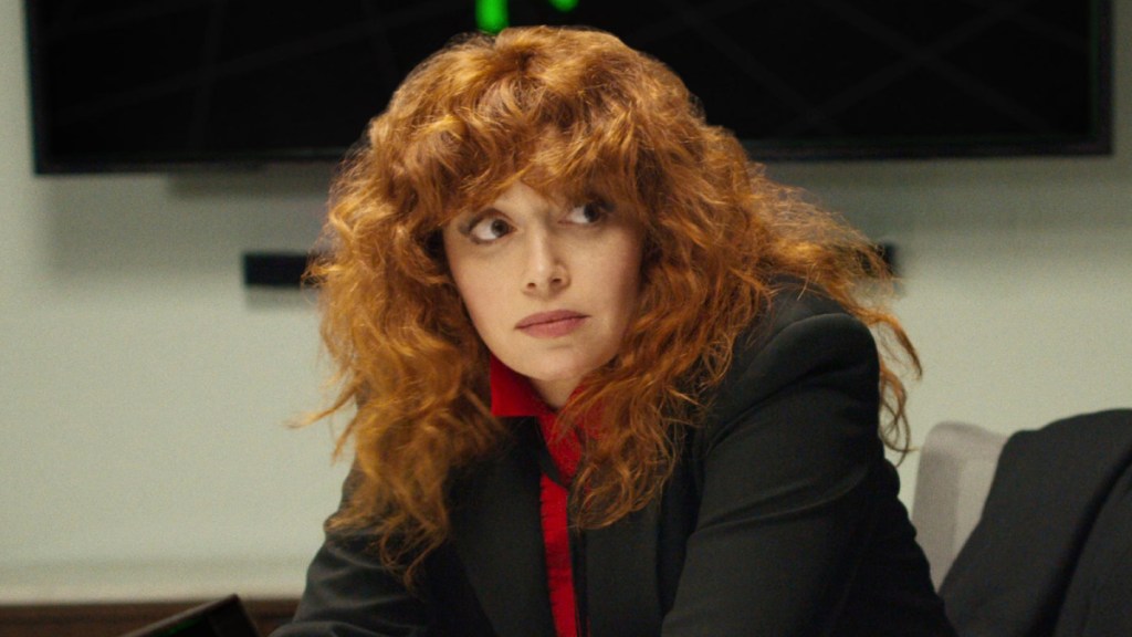 Natasha Lyonne in Russian Doll als Teil eines Artikels über Fantastic Four.