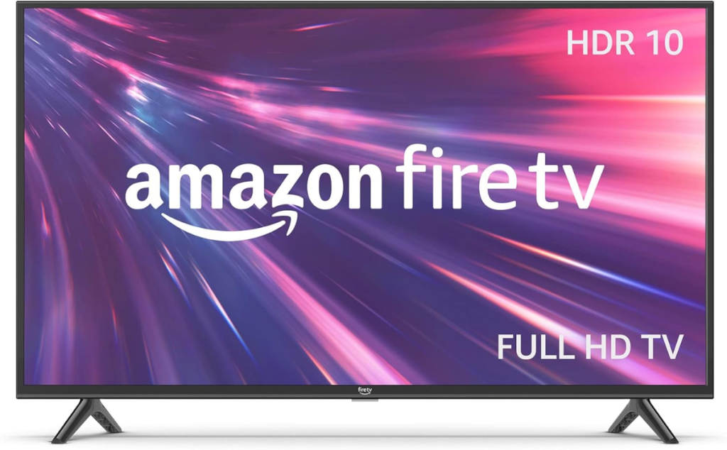 Amazon Fire TV 40" 2er-Serie (neuestes Modell), HD-Smart-TV mit Fire TV Alexa-Sprachfernbedienung, Live-TV-Streaming ohne Kabel 