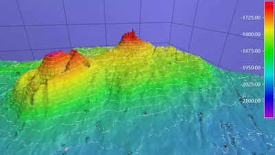 Alaska Vulkan Wissenschaftler entdecken grossen Unterwasservulkan vor der Kueste Alaskas