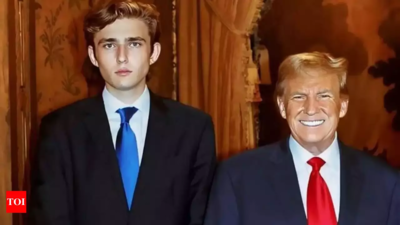 Als Freunde der NYU Barron Trump fragten wen er gewaehlt