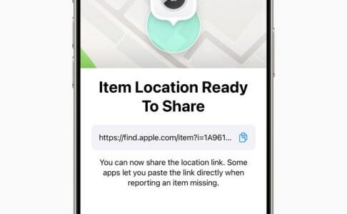 Apple aktualisiert Find My damit Sie den Standort verlorener Gegenstaende