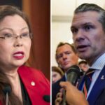 Armeeveteranin Tammy Duckworth die im Krieg beide Beine verloren hat