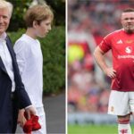 Barron Trump Als Wayne Rooney Barron Trump trainierte und mit