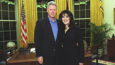 Bill Clinton Bill Clinton spricht ueber Monica Lewinsky und Epstein