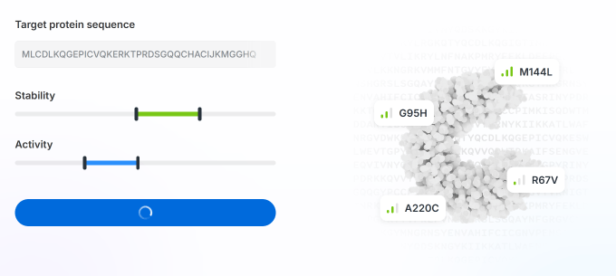 Cradle baut seine Proteindesign KI Plattform und sein Nasslabor mit 73 Millionen