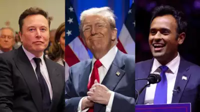 Demnaechst Donald Trumps KI Zar wird von Elon Musk Vivek Ramaswamy