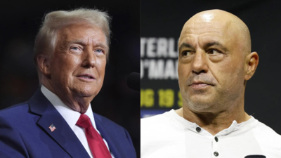 Der beliebte Podcaster Joe Rogan unterstuetzt den ehemaligen US Praesidenten Donald