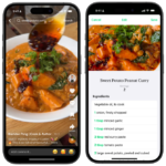 Die Pestle Rezept App kann jetzt Gerichte von TikTok speichern