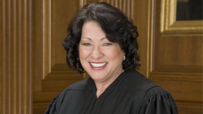 Die Richterin am Obersten Gerichtshof der USA Sonia Sotomayor hat