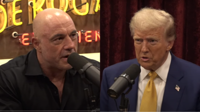 Ein weiterer MAGA Podcast Joe Rogan deutet auf eine Episode des