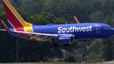 Flugzeug der Southwest Airlines wurde am Flughafen von Dallas von